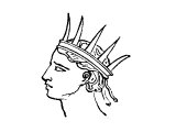 Egyptian Seleucid crown